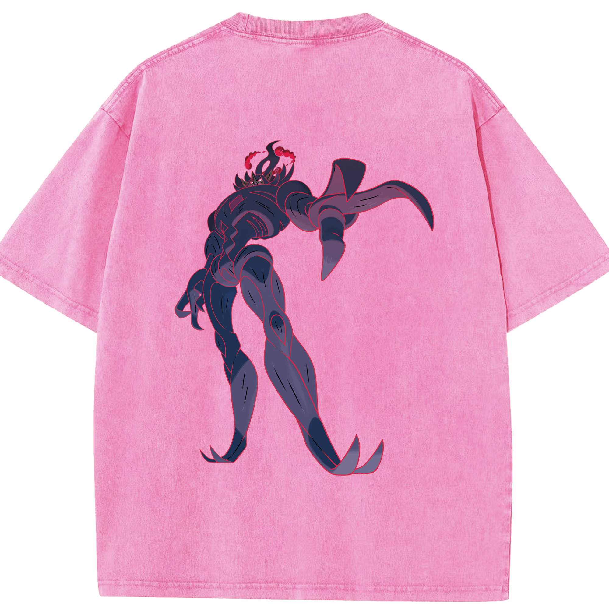 （画像用） ポケットモンスター Pokémon 綿100% ヴィンテージ風 半袖Tシャツ（背面プリント）